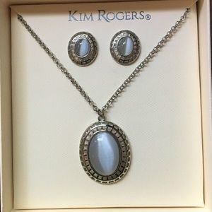 Kim Rogers necklace & earring set